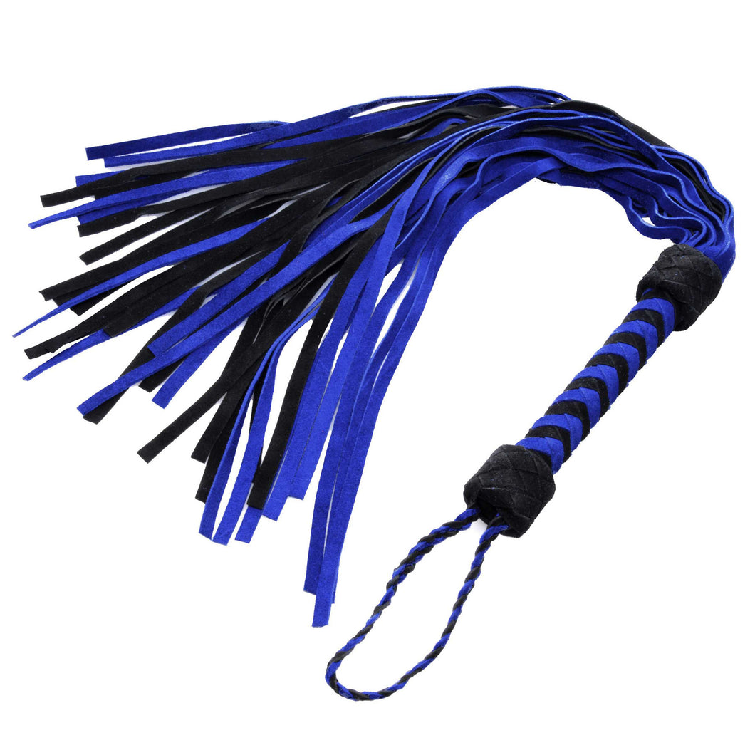 Black and  Suede Flogger