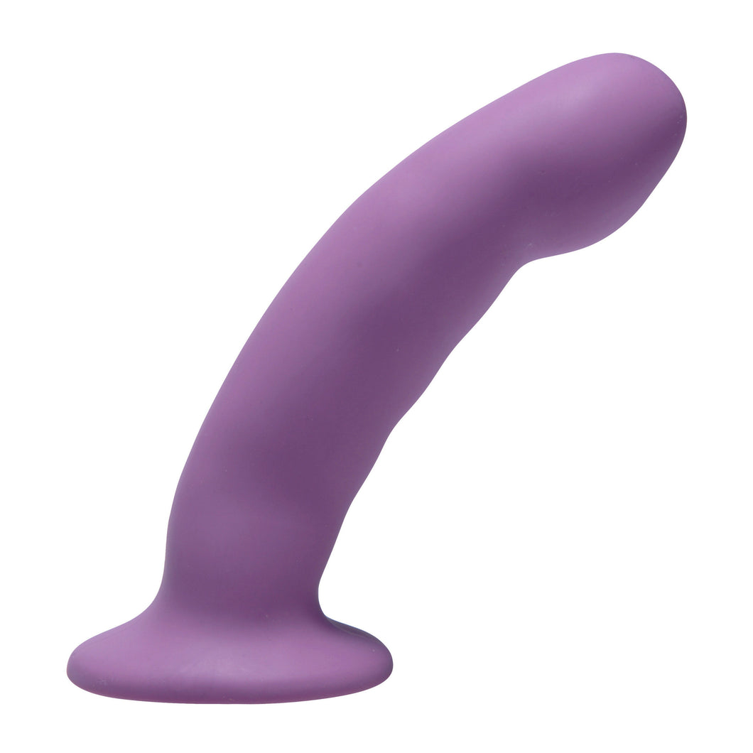 Curved  Silicone Strap On Harness Dildo