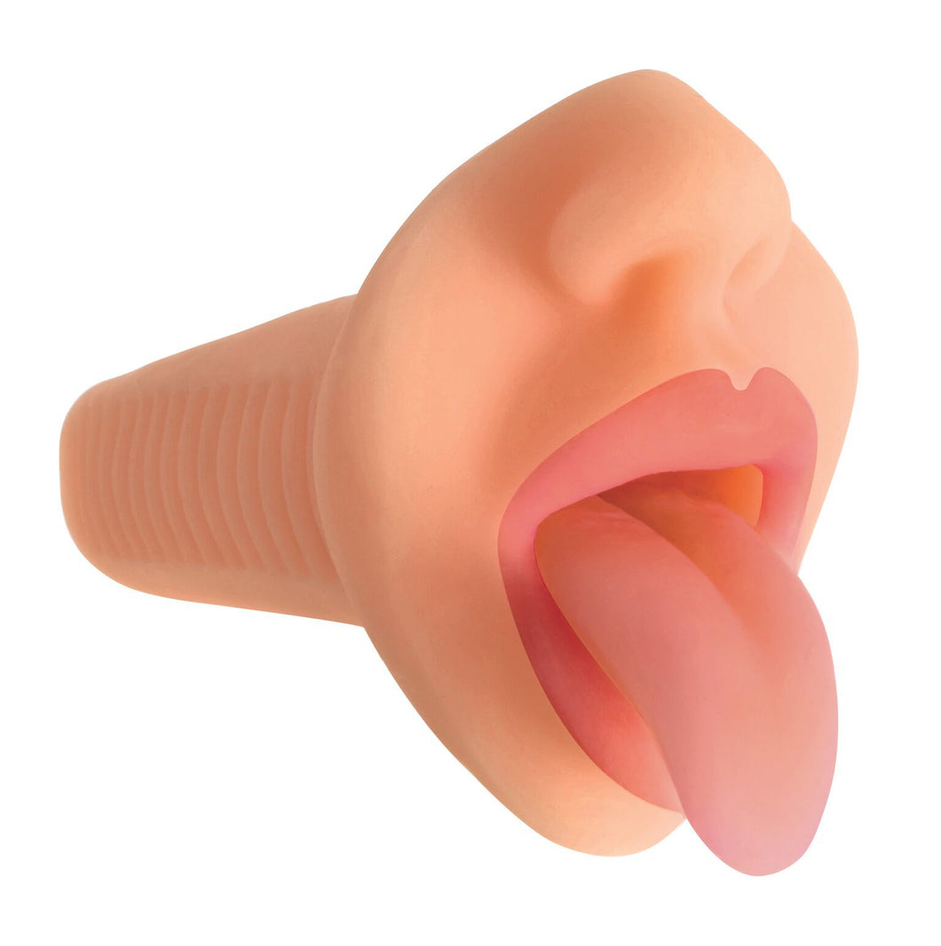 Mistress Courtney Vibrating Mouth Stroker-
