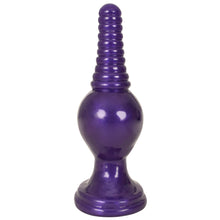 Load image into Gallery viewer, The King Ribbed Tip Anal Plug –

