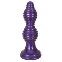 Load image into Gallery viewer, The Queen Ribbed Anal Plug –
