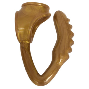 The Duke Cock and Ball Ring with Anal Plug -