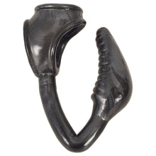 Load image into Gallery viewer, The Earl Cock and Ball Ring with Anal Plug -
