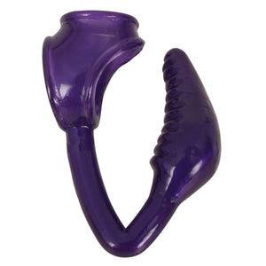 The Earl Cock and Ball Ring with Anal Plug -