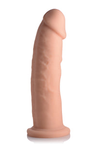 Silexpan Hypoallergenic Silicone Dildo with Balls - 8 Inch
