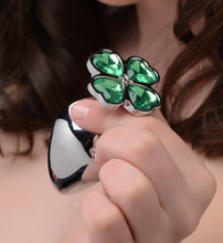 Load image into Gallery viewer, Lucky Clover Gem Anal Plug - Small
