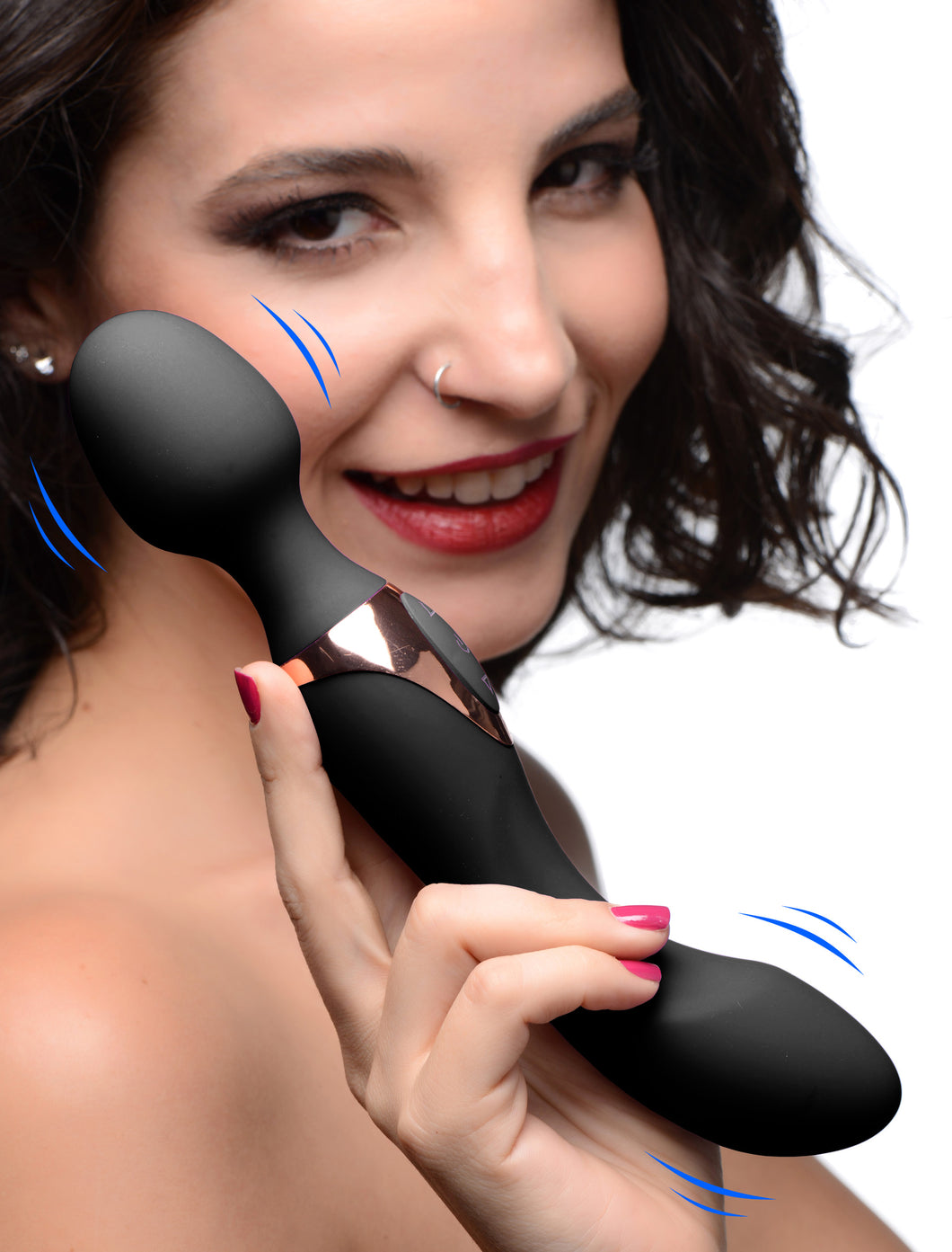 10X Dual Duchess 2-in-1 Silicone Massager -