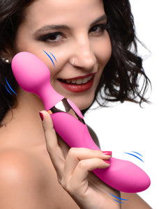 10X Dual Duchess 2-in-1 Silicone Massager -