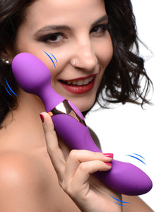 10X Dual Duchess 2-in-1 Silicone Massager -