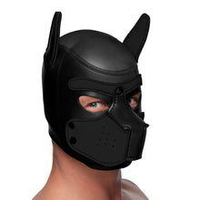 Load image into Gallery viewer, Spike Neoprene Puppy Hood -
