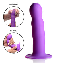 Load image into Gallery viewer, Squeezable Wavy Dildo -
