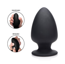 Load image into Gallery viewer, Squeezable Silicone Anal Plug - Large
