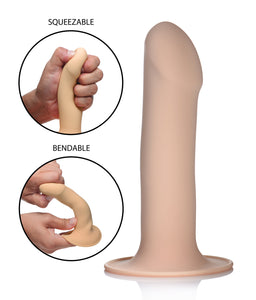 Squeezable Phallic Dildo -