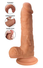 Load image into Gallery viewer, Easy Riders Dual Density Silicone Dildo - 9 Inch

