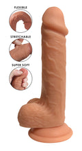 Load image into Gallery viewer, Easy Riders Dual Density Silicone Dildo - 9 Inch
