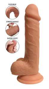 Easy Riders Dual Density Silicone Dildo - 9 Inch