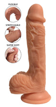 Load image into Gallery viewer, Easy Riders Dual Density Silicone Dildo - 9 Inch
