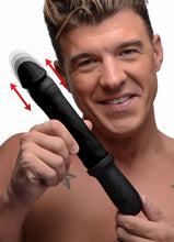 Load image into Gallery viewer, 8X Auto Pounder Vibrating and Thrusting Dildo with Handle -
