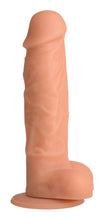 Load image into Gallery viewer, Power Pecker 7 Inch Silicone Dildo with Balls -
