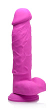 Load image into Gallery viewer, Power Pecker 7 Inch Silicone Dildo with Balls -
