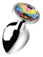 Load image into Gallery viewer, Rainbow Prism Gem Anal Plug - Large
