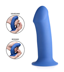 Squeezable Thick Phallic Dildo -