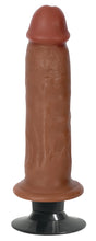 Load image into Gallery viewer, Jock Dark Bareskin Vibrating Dildo - 6 Inch
