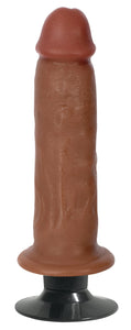 Jock Dark Bareskin Vibrating Dildo - 6 Inch