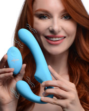 Load image into Gallery viewer, 10X Vibrating Silicone Strapless Strap-on -
