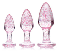 Load image into Gallery viewer, Glitter Gem Anal Plug Set -
