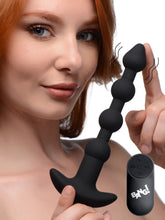 Load image into Gallery viewer, Remote Control Vibrating Silicone Anal Beads -
