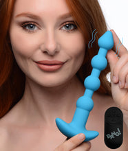 Load image into Gallery viewer, Remote Control Vibrating Silicone Anal Beads -
