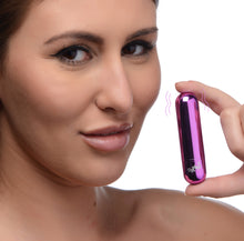 Load image into Gallery viewer, 10X Rechargeable Vibrating Metallic Bullet -
