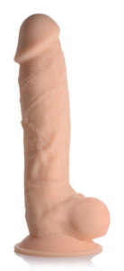 Silexpan Hypoallergenic Silicone Dildo with Balls - 8.5 Inch