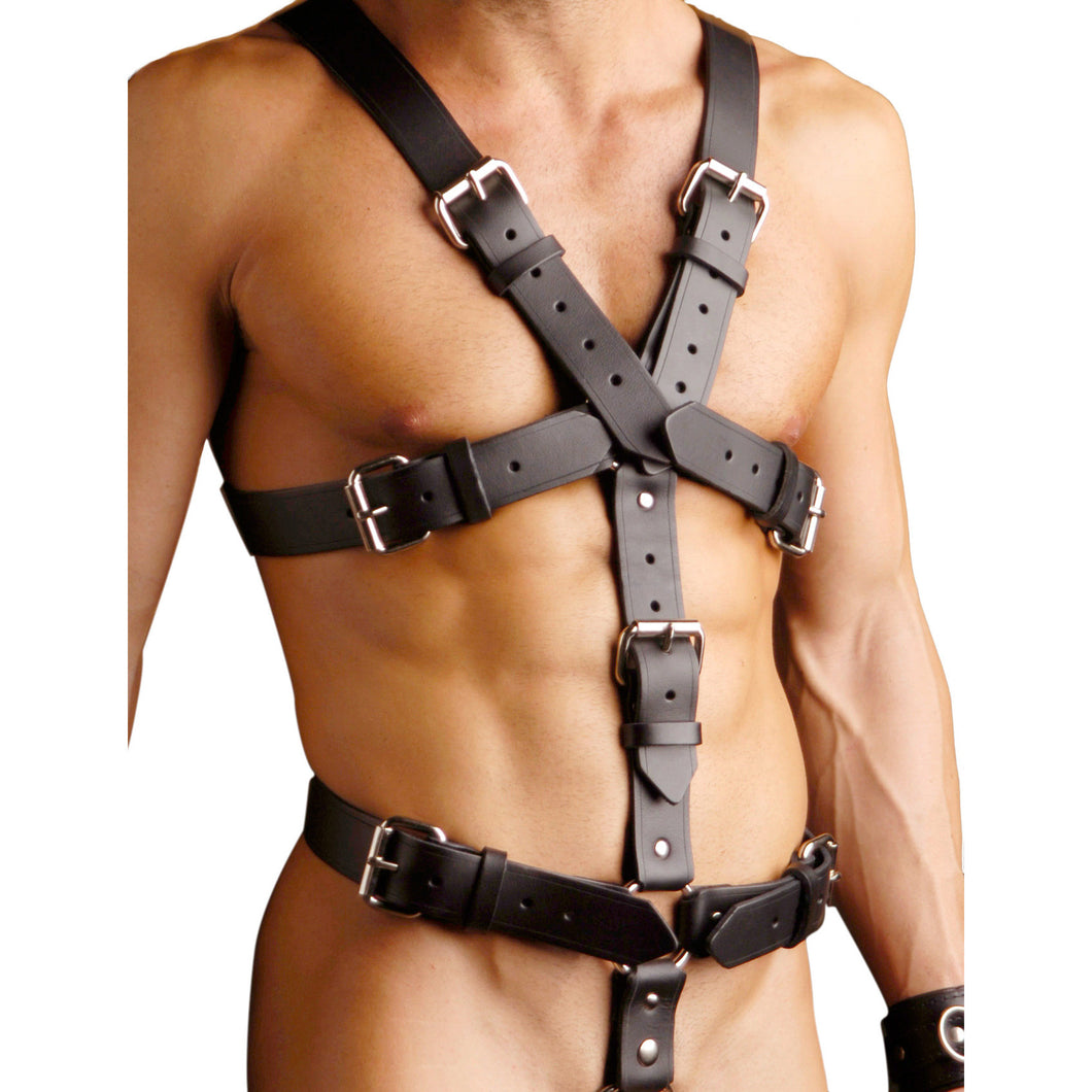 Strict Leather Body Harness- SM